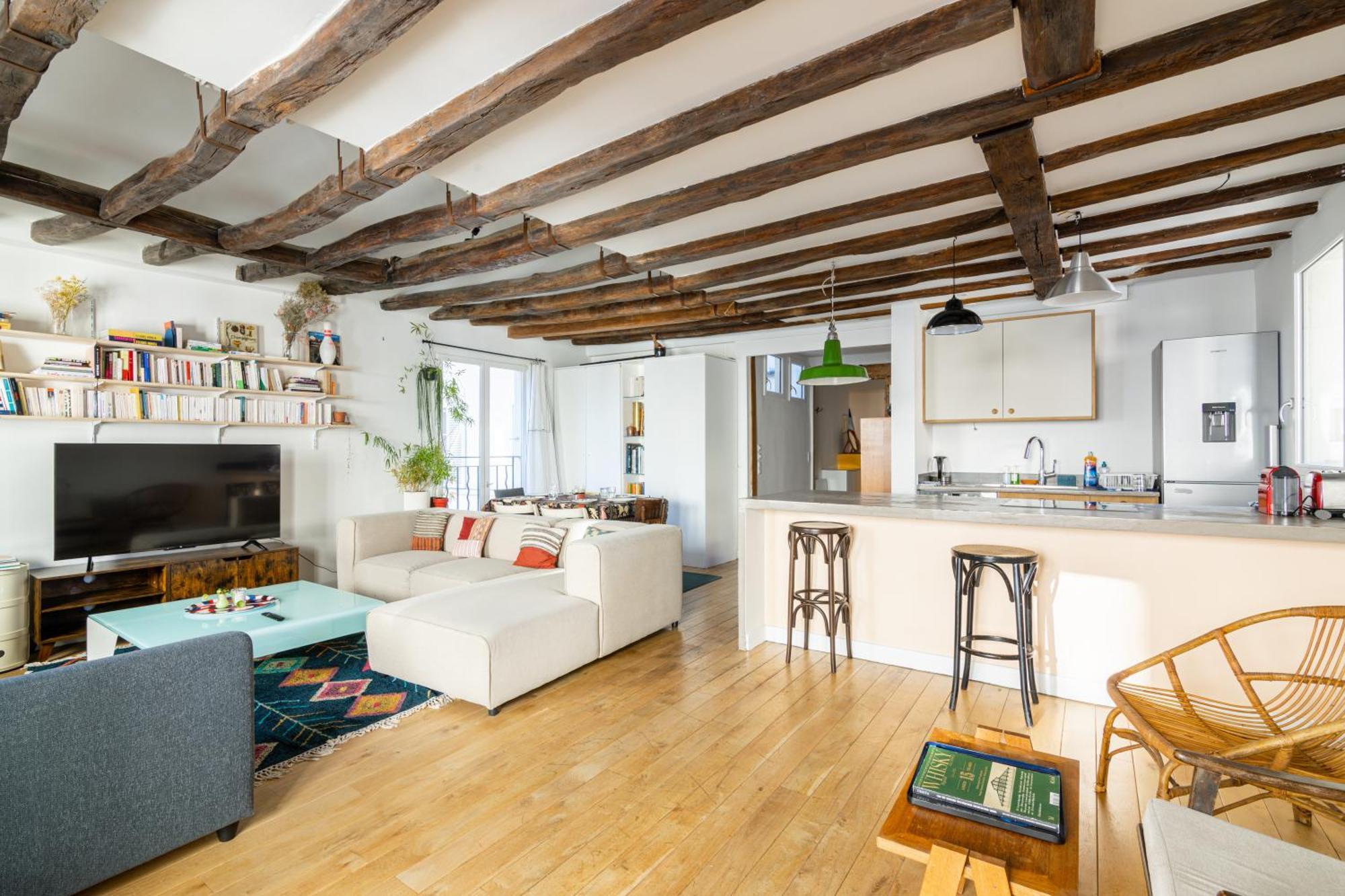 Appartement Luxurious 2 Bedroom Canal Saint Martin Saint Lazare Paris