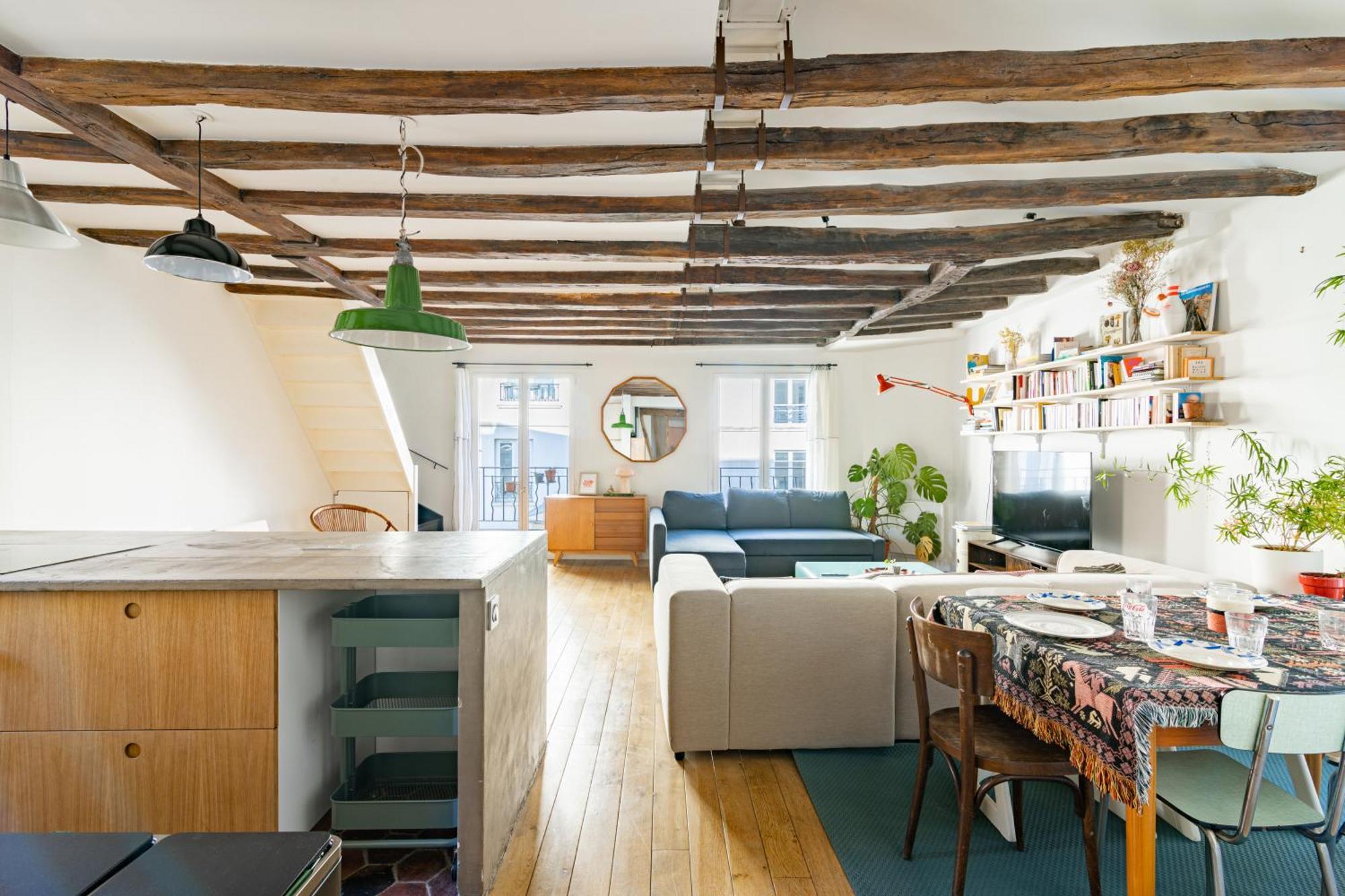 Luxurious 2 Bedroom Canal Saint Martin Saint Lazare Appartement
